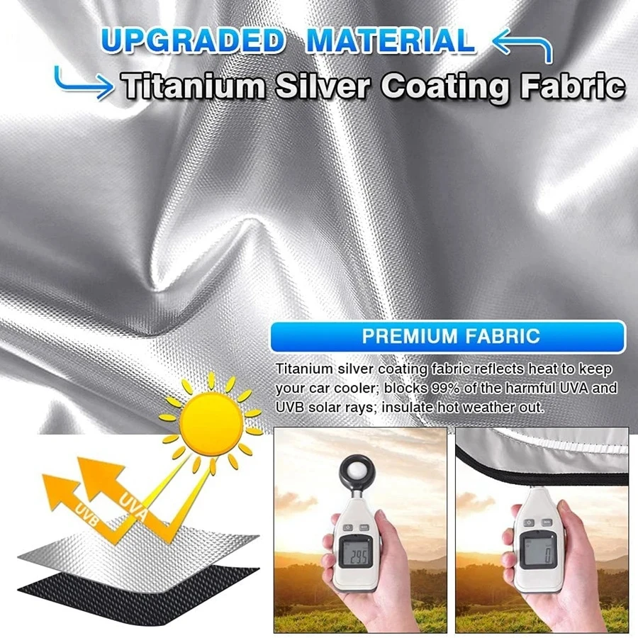 Car Windshield Sunshade For VW ID.4 ID.3 Foldable Window Cover Block Heat and Sun Keep Car Cool
