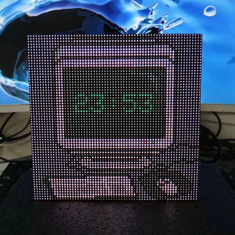 รูปสินค้า นาฬิกา ESP32 สตีมพังค์ ปรับเวลาอัตโนมัติ ของขวัญเกมเมอร์