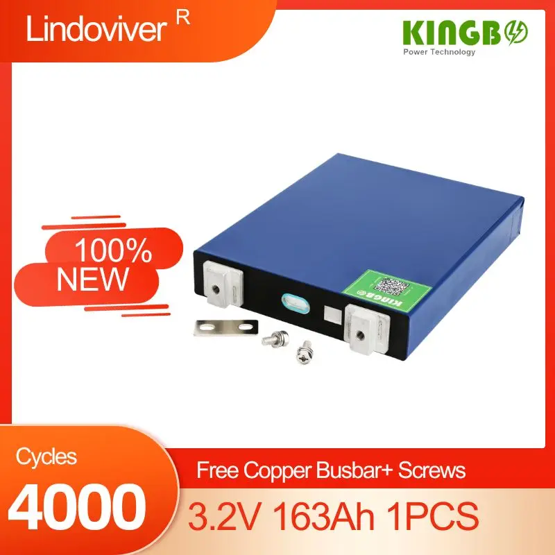 

Kingbo Power CALB L173F163 1PCS 3.2V 163Ah lifepo4 Prismatic Battery Cells