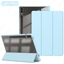 Premium Tablet Cover with Auto Sleep/Wake Feature, 12.4 Inch (Light Blue)