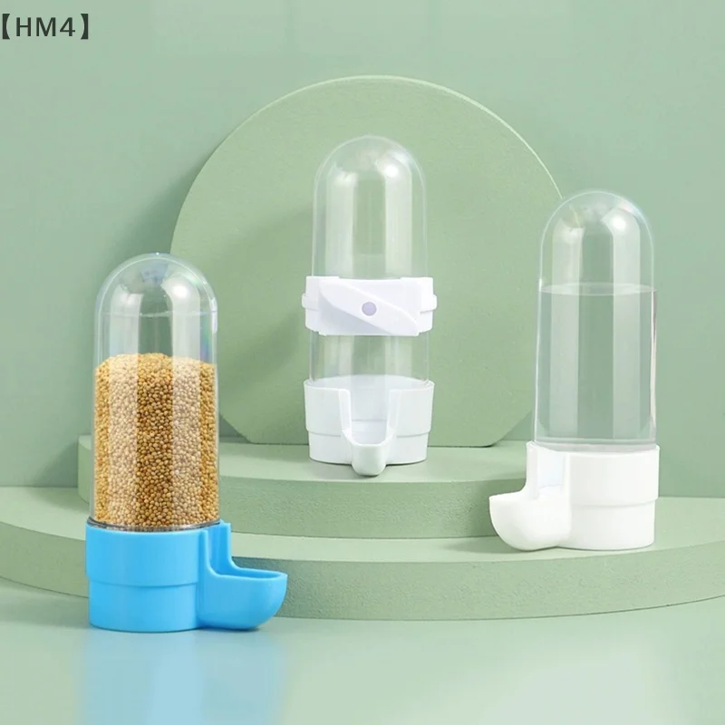 〔HM4〕Hanging Pet Feeder Squirrel Parrot Water Dispenser Pet Bird Food Box Cage Accessories Birds Supplies