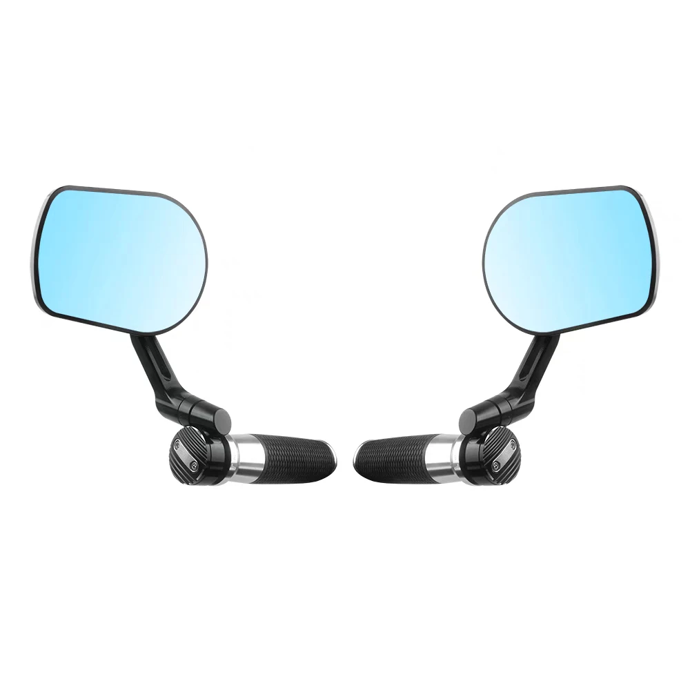 범용 CNC 알루미늄 접이식 핸들 바 엔드 백미러, HD 눈부심 방지, CFmoto clc450 clc-450 오토바이 리피팅 카페용