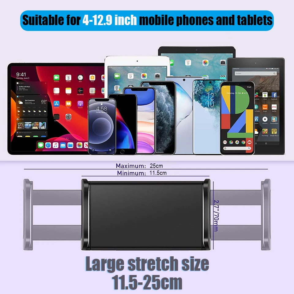 para Carro, iPad Pro 12.9, Samsung Galaxy Tab S7 Plus