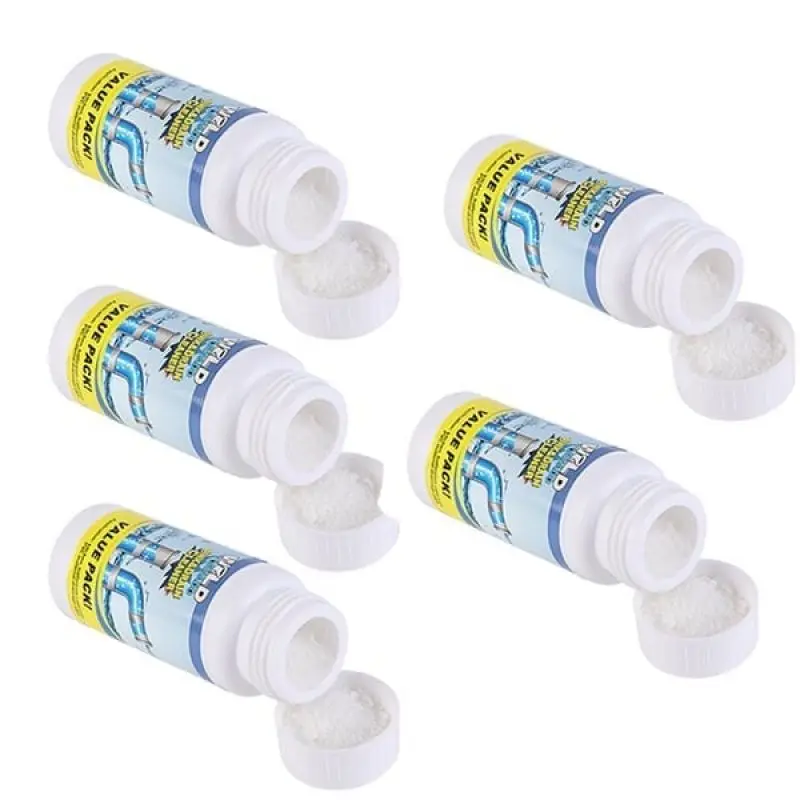 Drain Cleaner 100g Powerful Drain Cleaner Kitchen Pipe Dredging Agent Dredge Deodorant Toilet Sink Drain Cleaner Sewer Fast Cleaning Tools