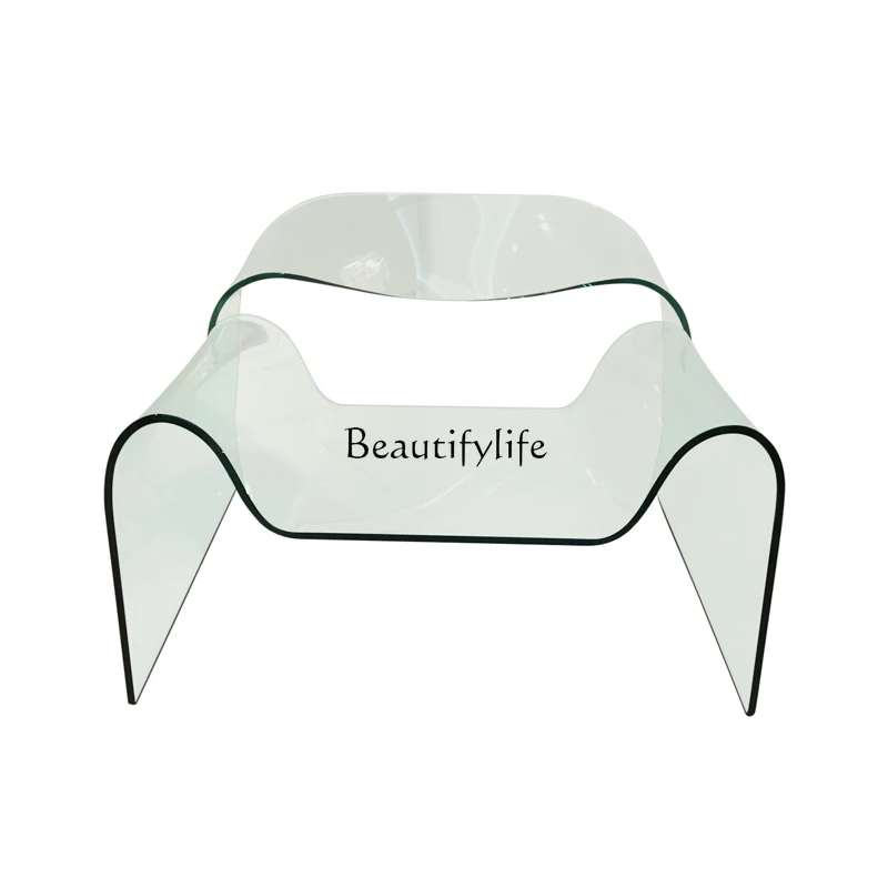 

Nordic Leisure Chair Acrylic Crystal Villa Model House Armchair