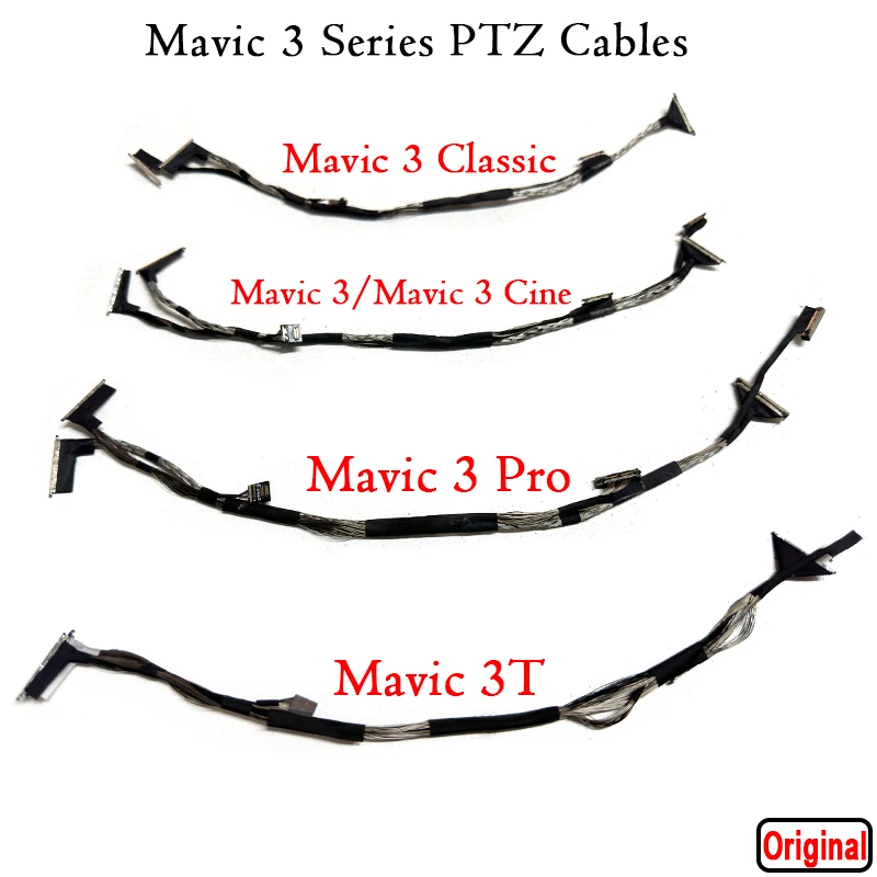 Original Mavic 3T Ptz Cable Mavic 3 Classic Gimbal Cable Gimbal Line Coaxial Line for DJI Mavic 3 Mavic 3 Classic Mavic 3T dji mavic 3 посадочное снаряжение защитное снаряжение для дрона комплект удлинителей для mavic 3 аксессуары