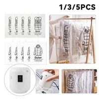 Hanging Squeezable Storage Bag Reusable Hanging Compressible Storage Bag Dustproof for Clothes Down Overcoat 1
