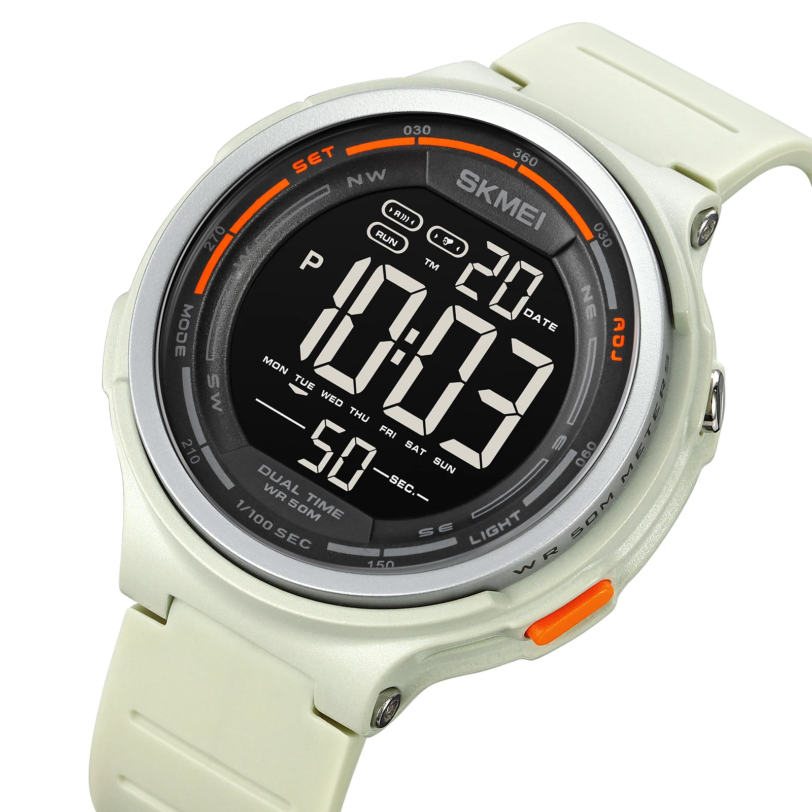 

SKMEI Fashion Outdoor Sports Watch 3D Layered Dial Waterproof Glow Trend Countdown Cool Men's Electronic Watch 1841