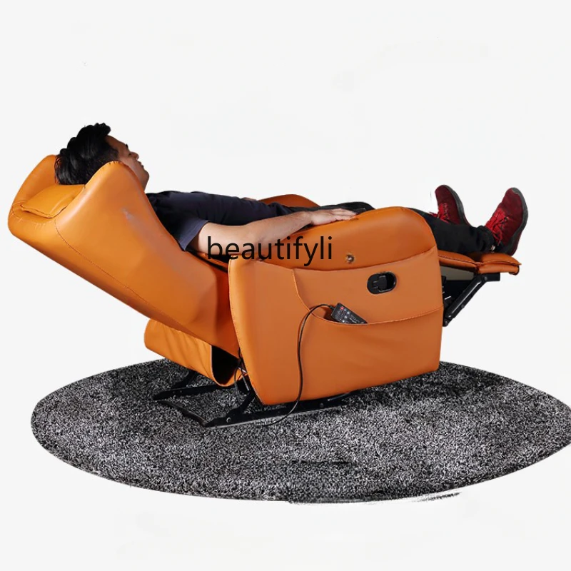 

Massage Living Room Multifunctional Sofa Electric Light Luxury Massage Chair Home Full Body Single Sofa Genuine Leather