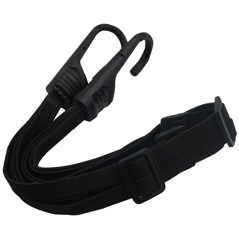 Universal 60cm Motorcycle Luggage Strap Moto Helmet Gears Fixed Elastic Buckle Rope High-Strength Retractable Protective