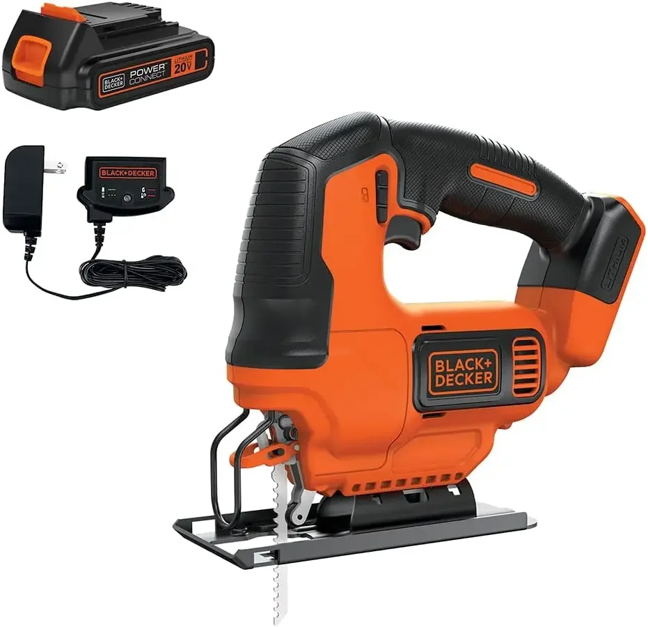 Portable 20V MAX* POWERCONNECT Cordless Jig Saw (BDCJS20C)