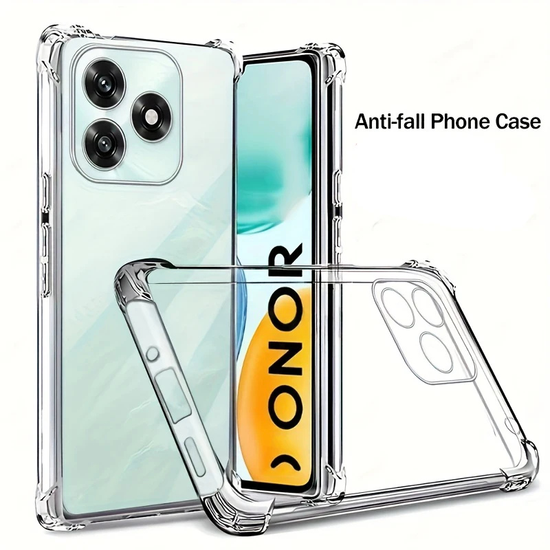 Crystal Clear Silicone Phone Case - Premium Transparent Protection