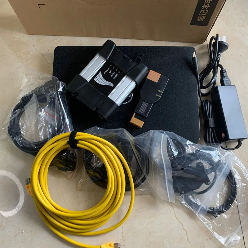 

Диагностический инструмент для BMW ICOM OBD сканер Программное обеспечение с 1 ТБ SSD экспертный режим V2023.09 в новом ноутбуке i5 8G Windows 10 готовый к использованию