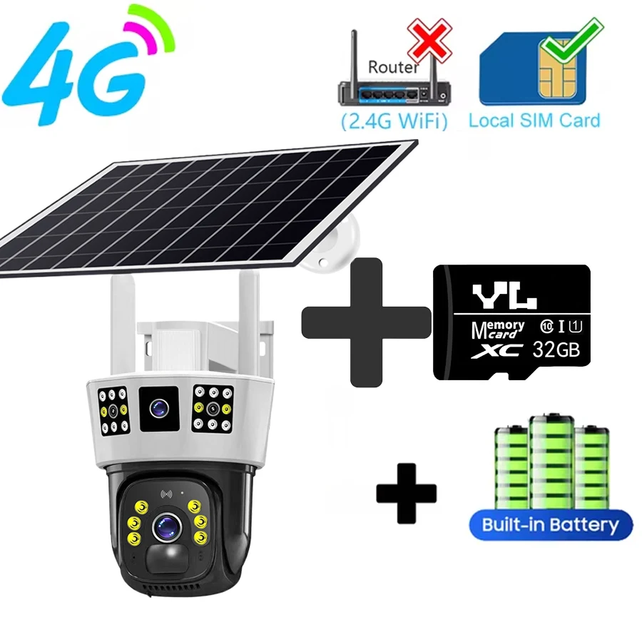4G Camera 32GB Card