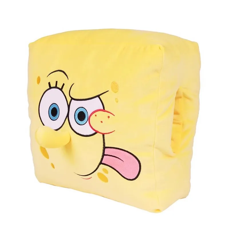 Genuine Anime Spongebob Squarepants Patrick Star Kawaii Stuffed Plush Toys Hand Warmer Throw Pillow Halloween Birthday Gifts 3