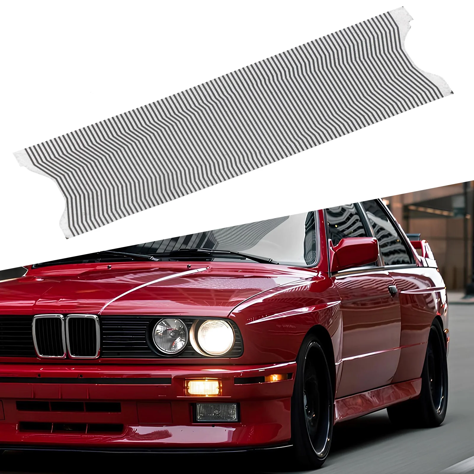 

1pc Universal Ribbon Cable For BMW Models - PE Sheath, 12V, Direct Replacement, Fits E30, E36, E34, E32, E31, Z3, White