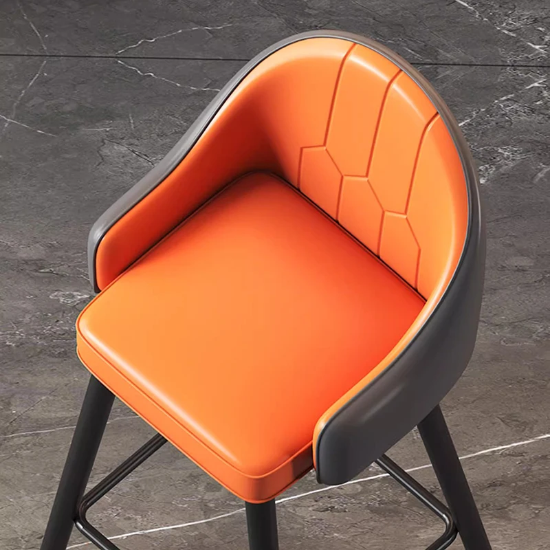 Nordic Modern Bar Chairs Swivel Restaurant Luxury High Stool Bar Chairs Reception Italian Design Home Furniture Cadeiras LLBC