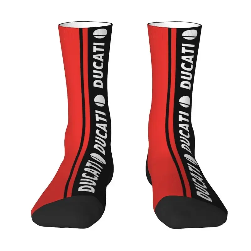 

Ducatis-Men's motorcycle socks, 3D printed provoked socks, Unisex, New