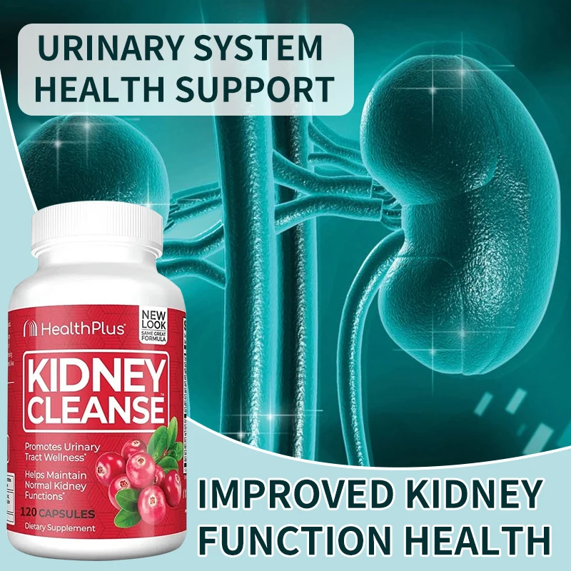 Health Plus Kidney Cleanse-Contains An Antioxidant Blend To Support Urinary Tract Health