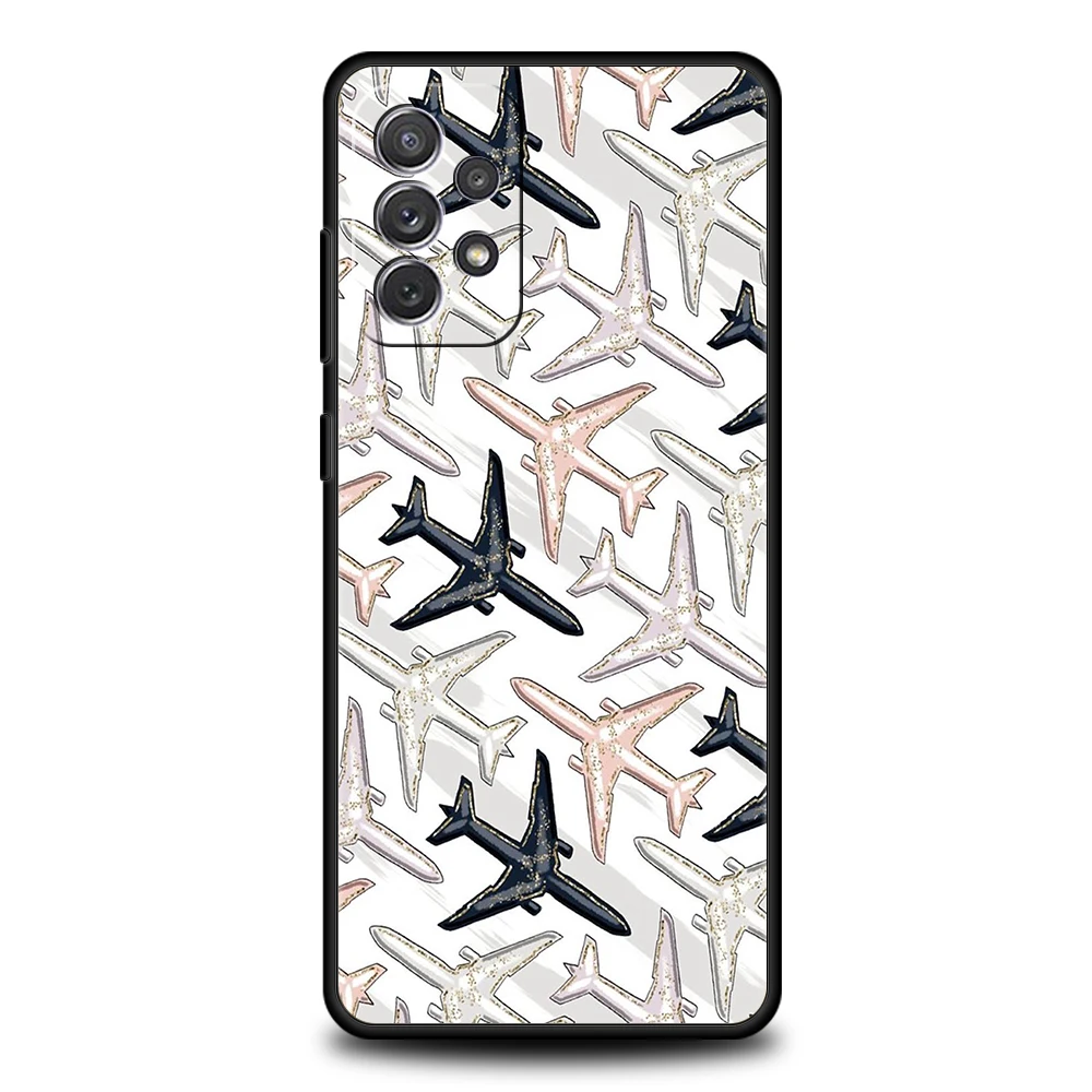 Airplane Pattern Phone Case with Enhanced Protection