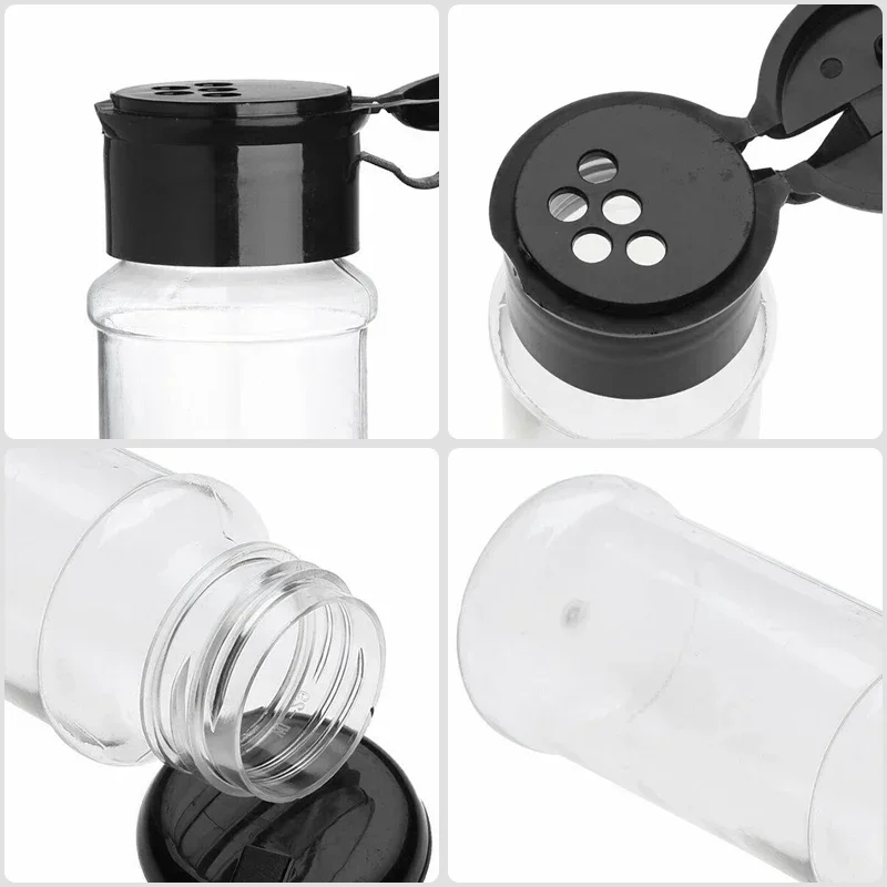 Versatile Spice Jar Set - Seasoning and Condiment Organizer