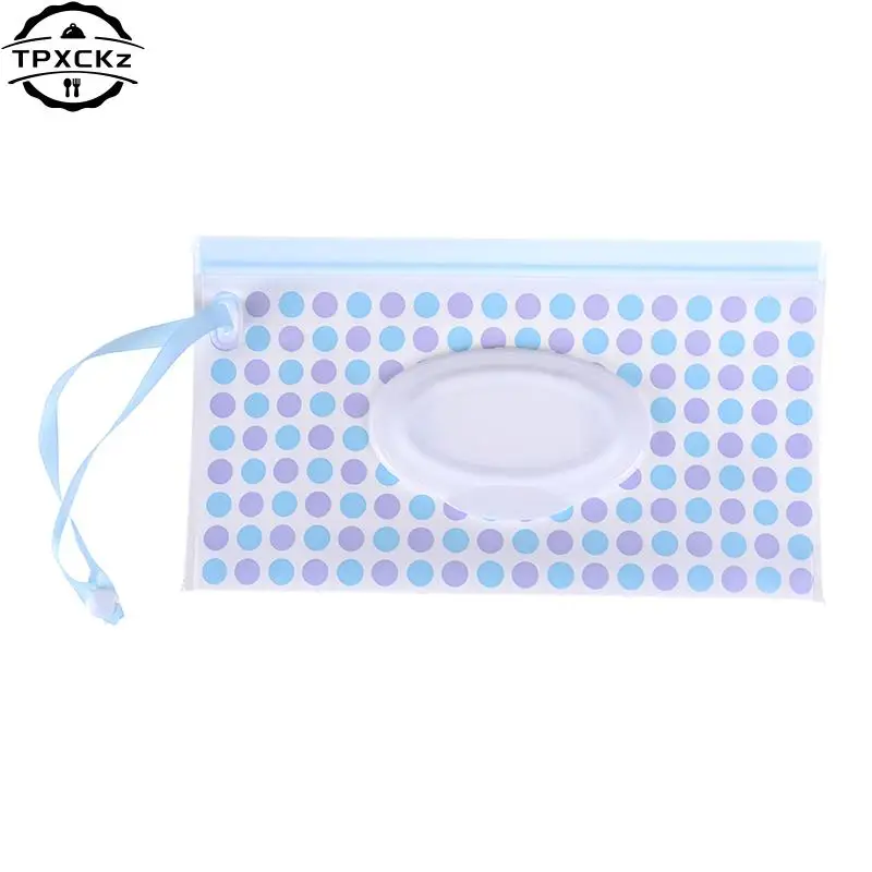 Towel Slim Paper Practical Travel Pouch Portable Clutch Outdoor Carrying Case Reusable Refillable Eco-friendly Wet Wipe Bag 3