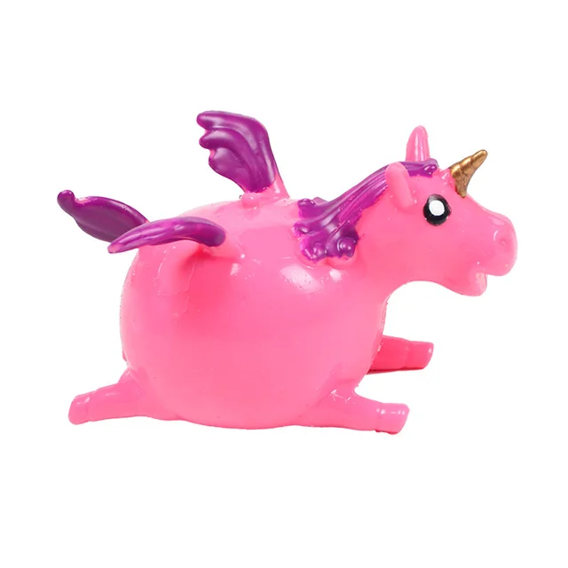 Kid Funnny Blowing Animals Inflate Unicorn Squishy Vent Balls Antistress Hand Balloon Party Sports Games Fidget Toy for Children 4
