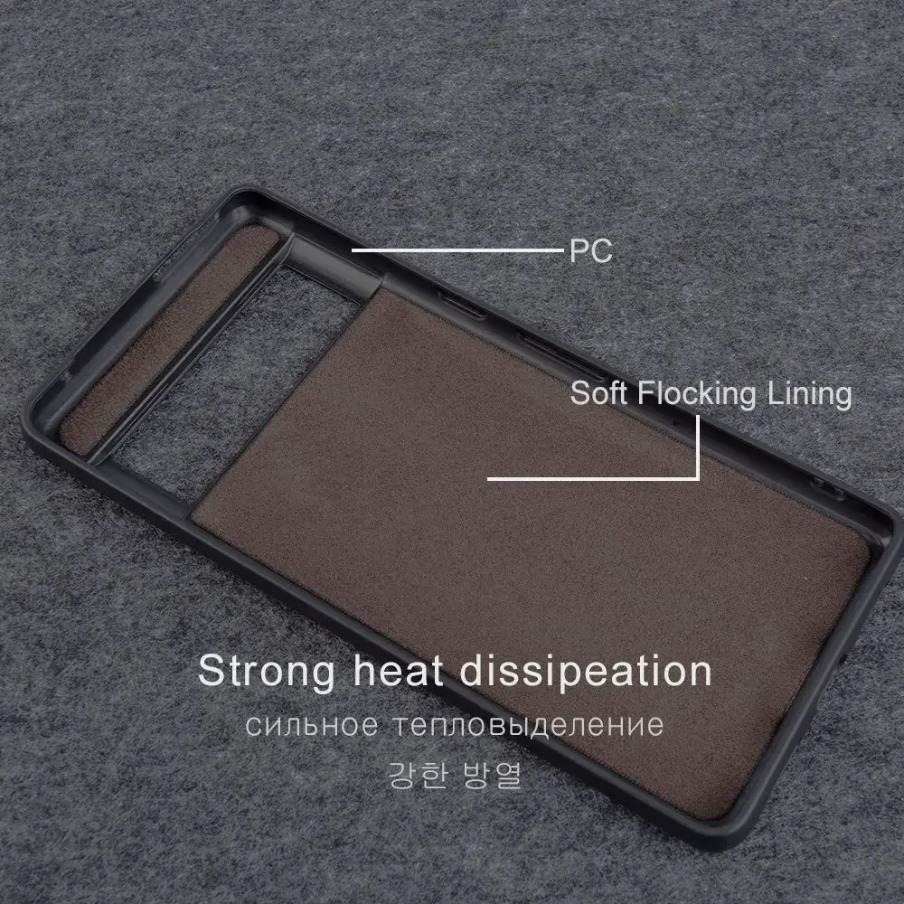 Luxury Cowhide Leather Phone Case with Full Protection - Shockproof Back Cover