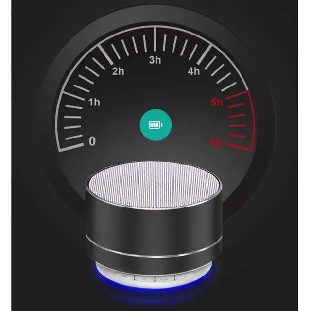 484-0afb71.jpg Haut-parleur Bluetooth sans fil A10, petit pistolet en acier, caisson de basses