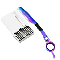 1 Thinning Razor 10 Blades Straight Salon Hairdressing Razor Stick Hair Cutter Rotary Barber Hair Cutting Knife Thinner 2