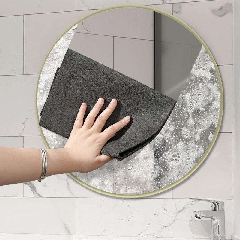 Microfiber cleaning towel Cleaning towel Magic Cleaning Cloths Reusable Microfiber Glass Clean Towel Car Window Mirror Washing Rags Wipe Towels Household Kitchen Clean