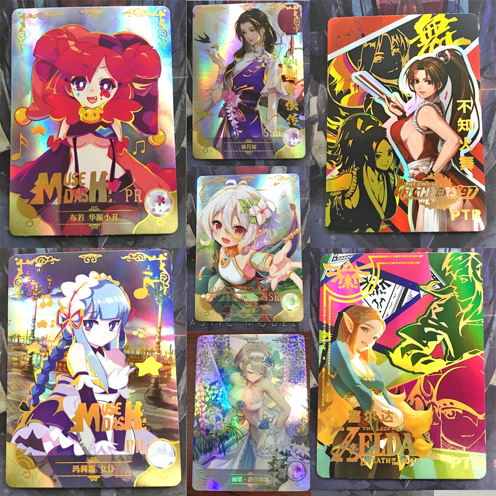 Goddess Story Anime Game Rare Cards Collection Card Game Collectibles Children's Birthday Gift Card Toy Gift board games game cards collectible cards anime cards anime trading cards animation game cards