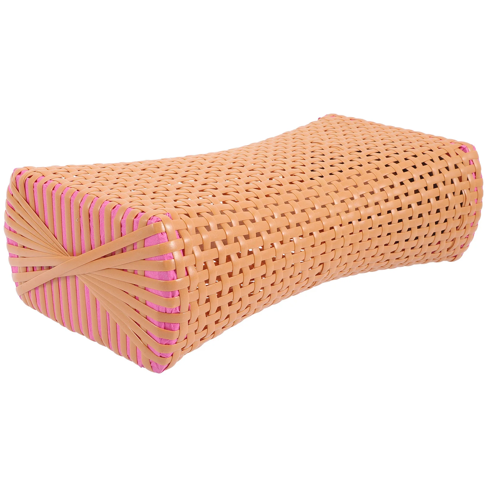

Bamboo Neck Cushion Simulated Pillow Bed Pillows Home Supplies Plastic Simulation Mat Woven Elder