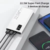 20000mAh Portable Power Bank 22.5W USB C Fast Charging External Spare Battery 10000mAh Powerbank for IPhone 16 15 Samsung Xiaomi 6