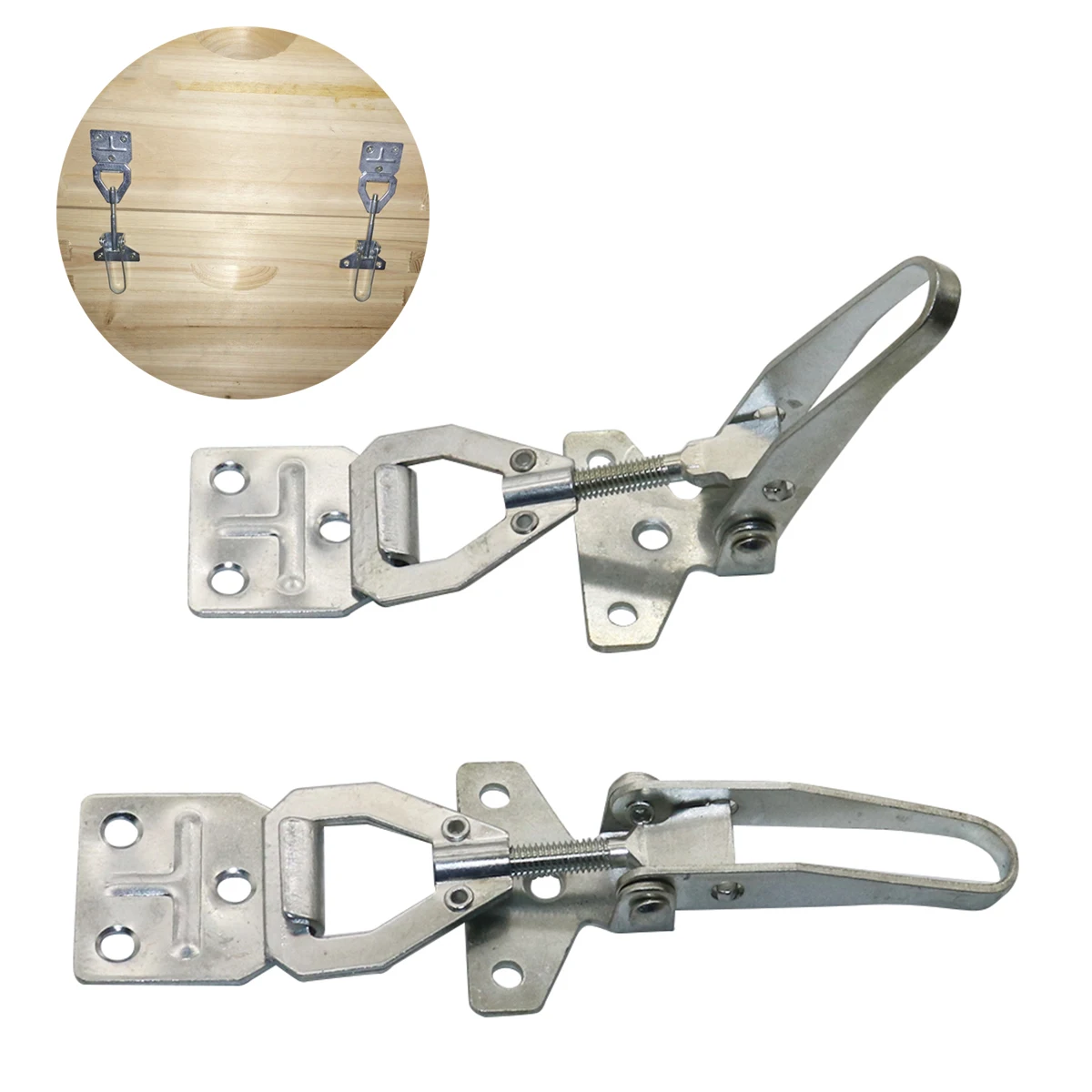 Beehive Locking Device Galvanized Iron Adjustable Buckle Connector Professional Beehive Holder Beekeeping Apiary Equipment 1Pc