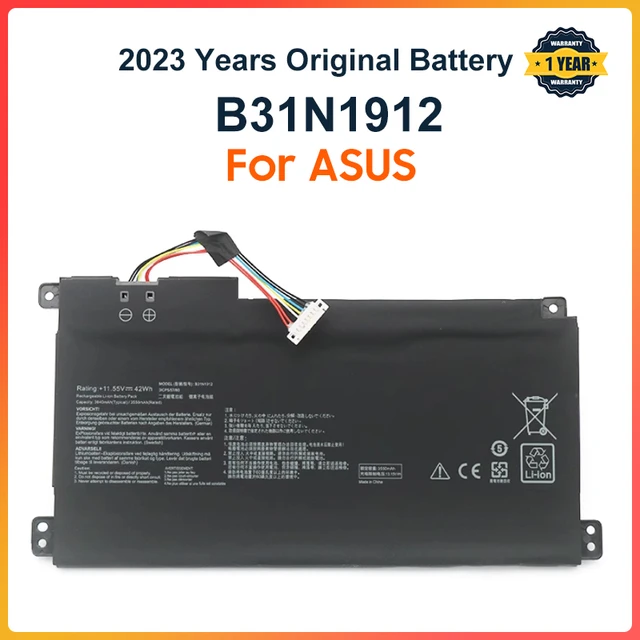 New Original B31N1912 Battery for Asus VivoBook 14 E410MA L410MA E410KA  E510MA
