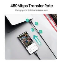 UGREEN-Magnetyczny kabel ładujący, do szybkiego ładowania, typ USB C, Mikro USB, przesył danych, przewód do ładowania kabel do telefonu komórkowego kabel USB 4