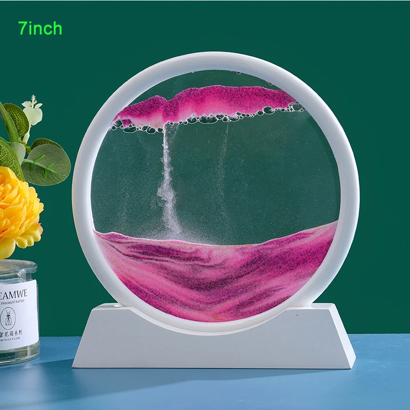 Flowing Sand Art Display Made Minimal