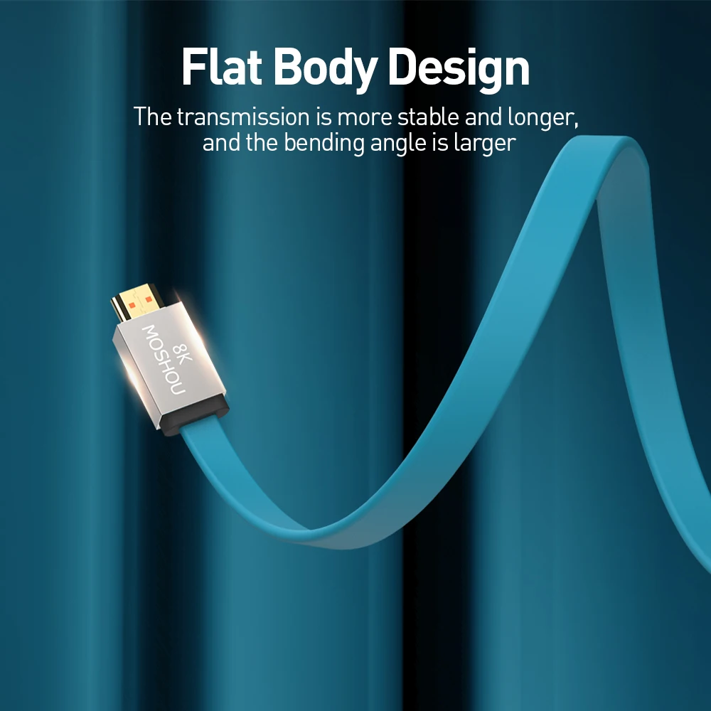 HDMI-compatible Cables 8K@60Hz 4K@120Hz 48Gbps ARC