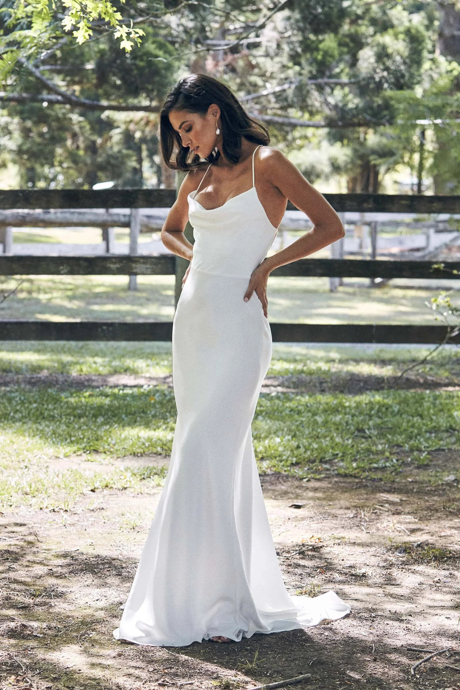 Classic Glamorous Silk Satin Wedding 