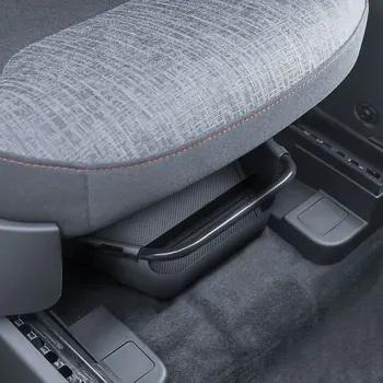 For 2022-2025 2026 Ford Maverick Front Under Seat Organizer Tray Lower Truck Hidden Storage Box Manual Seat Underseat Organizer 1