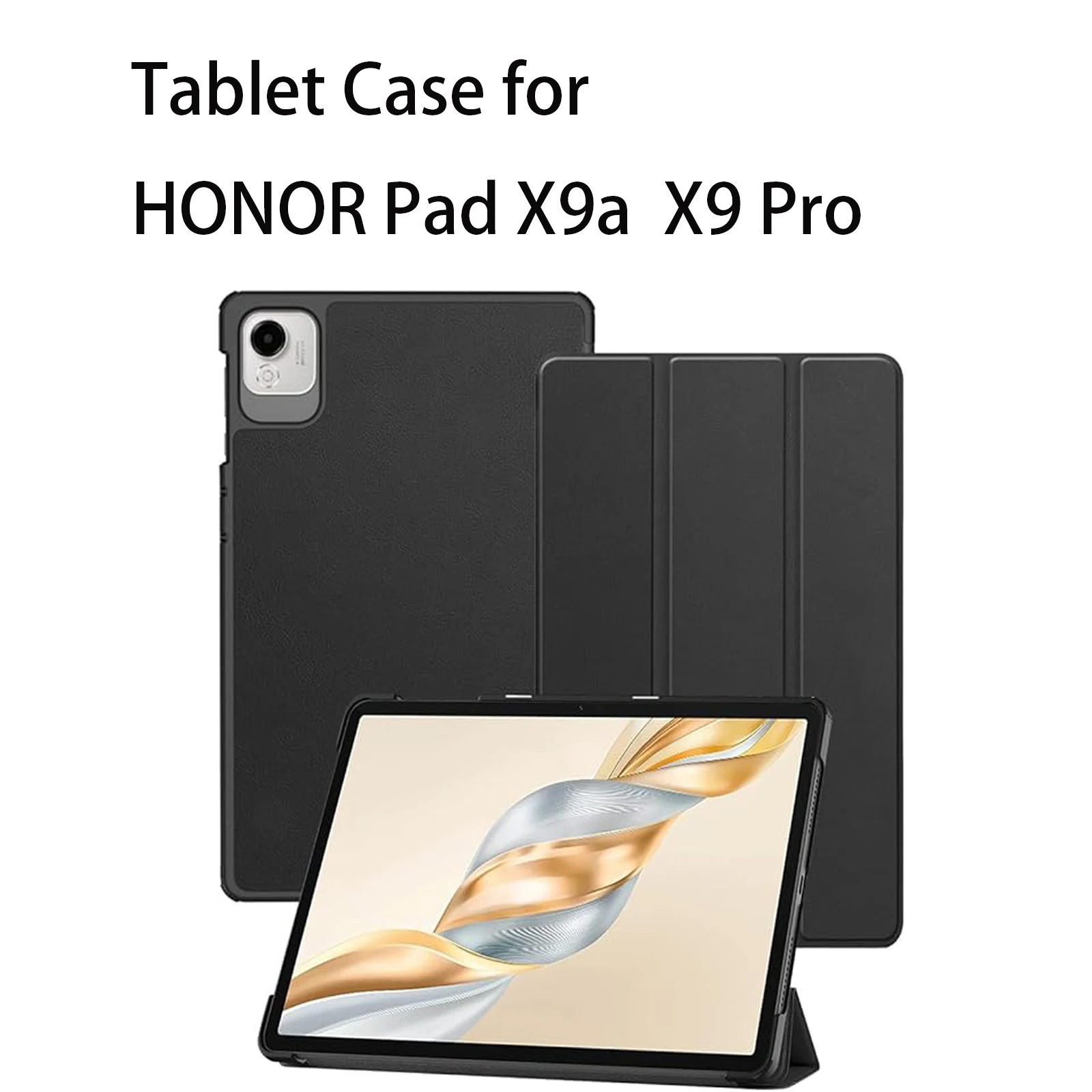 Ultra Slim Shockproof Tablet Case - Premium PU Leather Protective Cover