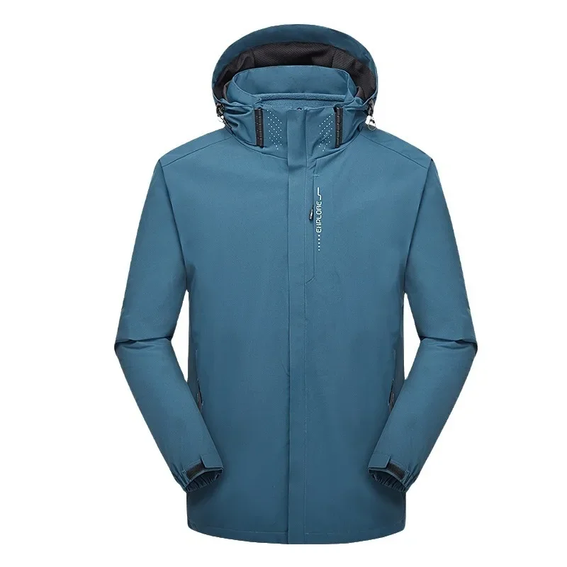 Outdoor Men's And Women's Three-in-One Fleece Lined Waterproof Cold Resistant Warm Workwear Jacket Vest Combo Hiking Outdoor dow