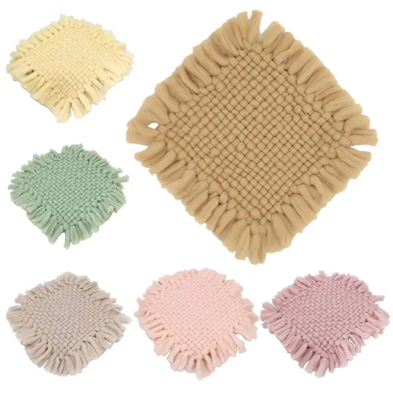 

Warm Rug Baby Pose Auxiliary Photo Blanket Mat Posing Blanket Blanket Mat 45x45cm Blanket Decorations