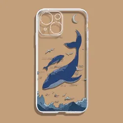 Whale Shockproof Phone Case - Durable Protective Cover - Samsung A25 (S25607)