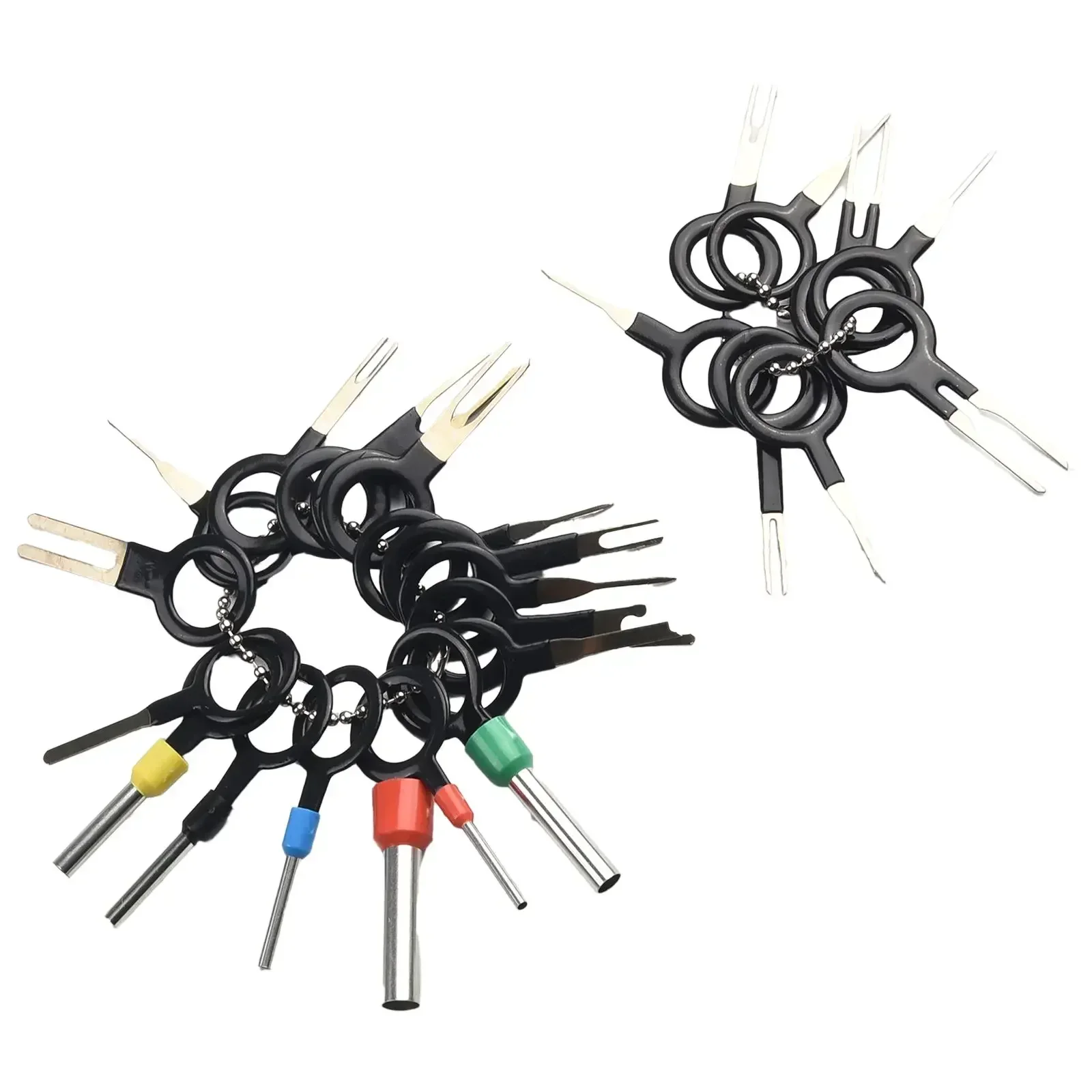 26Pcs Car Terminal Removal Tool Kit Electrical Connector Pin Removal for Automotive Wiring