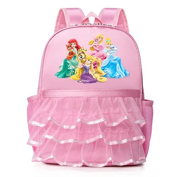 Borsa Kawaii per bambini principessa Biancaneve per ragazza Zaini da ballo rosa Borse da ballo per balletto per ragazze Zaino da scuola per bambini 1