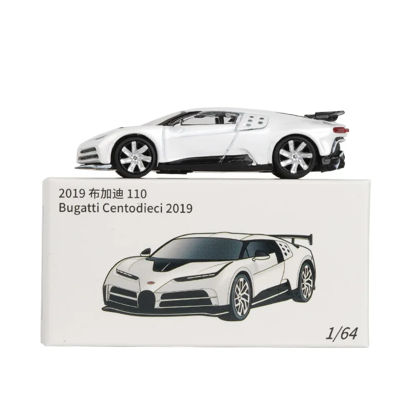 1/64 ブガッティ ラ ヴォワチュール ノワール シロン Centodieci DIVO