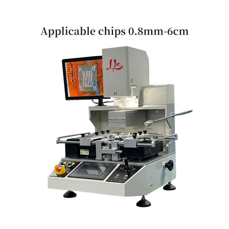 LY New 2025 Re-Make Version G700 Optical Alignment BGA Rework Station Hot Air High-Precision for PCB Board Repairing 5300W 4