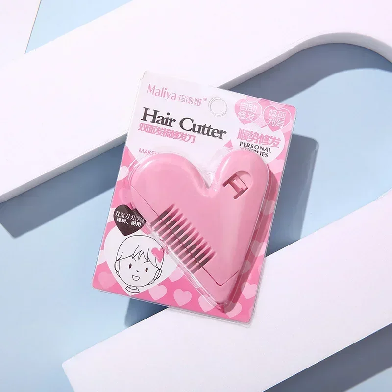 New Baby Boys Girls Hair Trimmer Pink Peach Heart Double Sided Hair Clipper Fashion Barber Comb Maquina De Cortar Cabelo